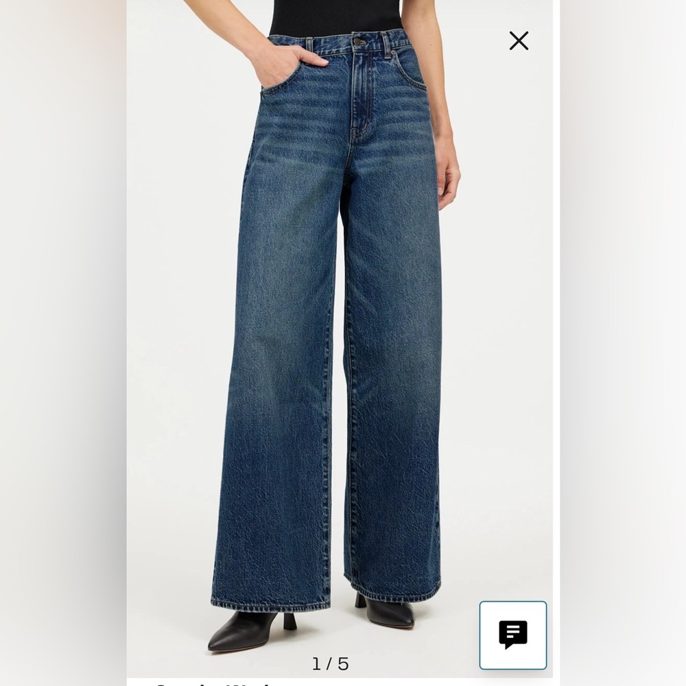 Madewell Super Wide Leg Jeans Size 26